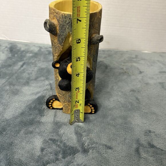 Bear Foots Sparky Candle Holder Figure by Jeff Fleming Big Sky Carvers - Picture 9 of 11